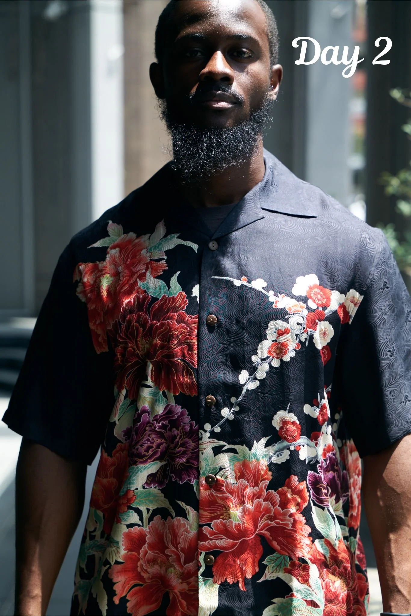 Pagong Summer 2024 Street shots - Kimono Aloha shirts in Kyoto Japan